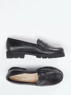 Konstantin Starke – Loafer aus Lammleder Schwarz