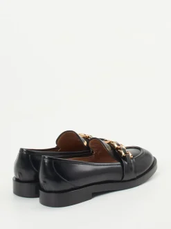 Konstantin Starke – Loafer aus Hochglanzleder Schwarz