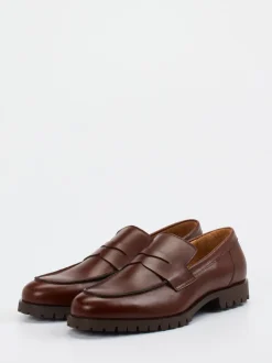 Konstantin Starke – Loafer aus Kalbleder Dunkelbraun