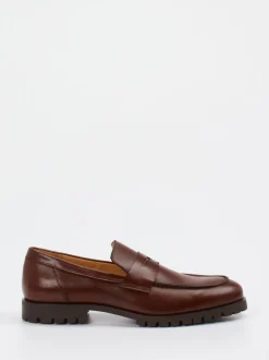 Konstantin Starke – Loafer aus Kalbleder Dunkelbraun
