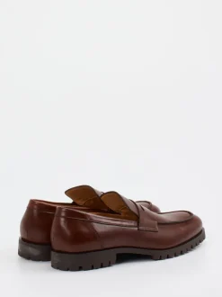 Konstantin Starke – Loafer aus Kalbleder Dunkelbraun