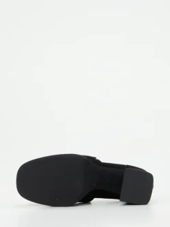 Konstantin Starke – Loafer-Pumps aus Veloursleder Schwarz