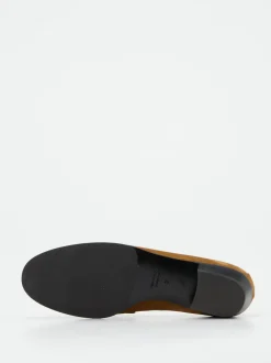 Konstantin Starke – Loafer aus Veloursleder cognacbraun