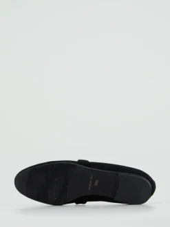 Konstantin Starke – Loafer aus Veloursleder Schwarz