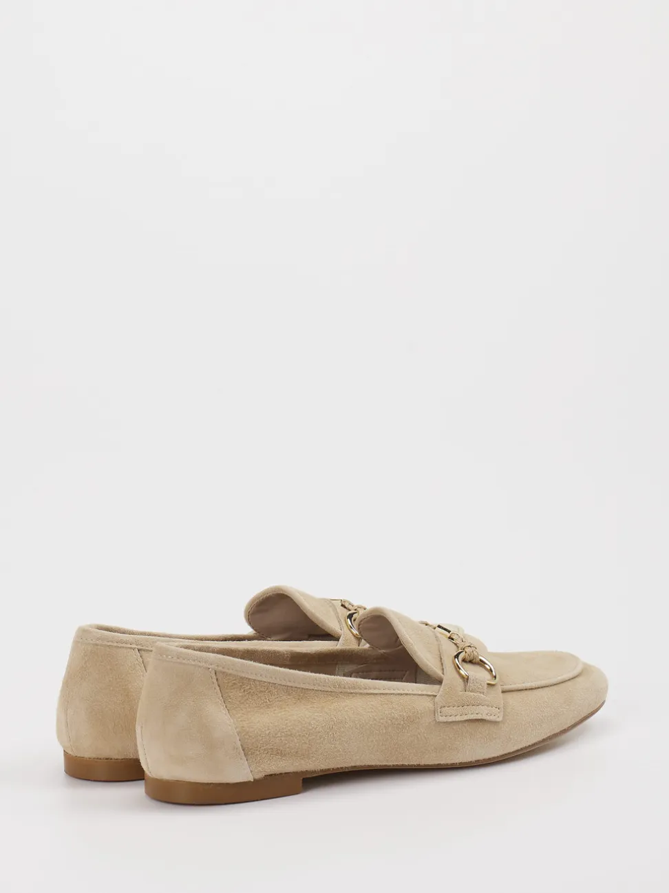 Konstantin Starke – Loafer aus Veloursleder beige