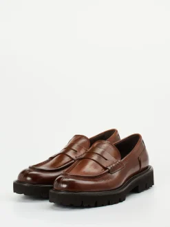 Konstantin Starke – Loafer aus Büffelleder braun