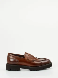 Konstantin Starke – Loafer aus Büffelleder braun