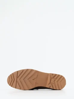 Konstantin Starke – Loafer aus Veloursleder olivgrün
