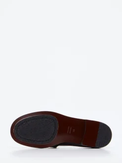 Konstantin Starke – Loafer aus Hochglanzleder Dunkelbraun