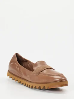 Konstantin Starke – Loafer aus Lammleder mittelbraun