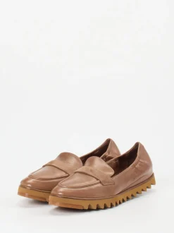 Konstantin Starke – Loafer aus Lammleder mittelbraun