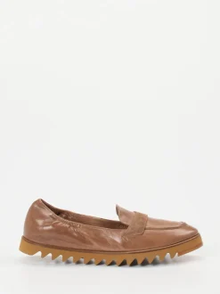 Konstantin Starke – Loafer aus Lammleder mittelbraun