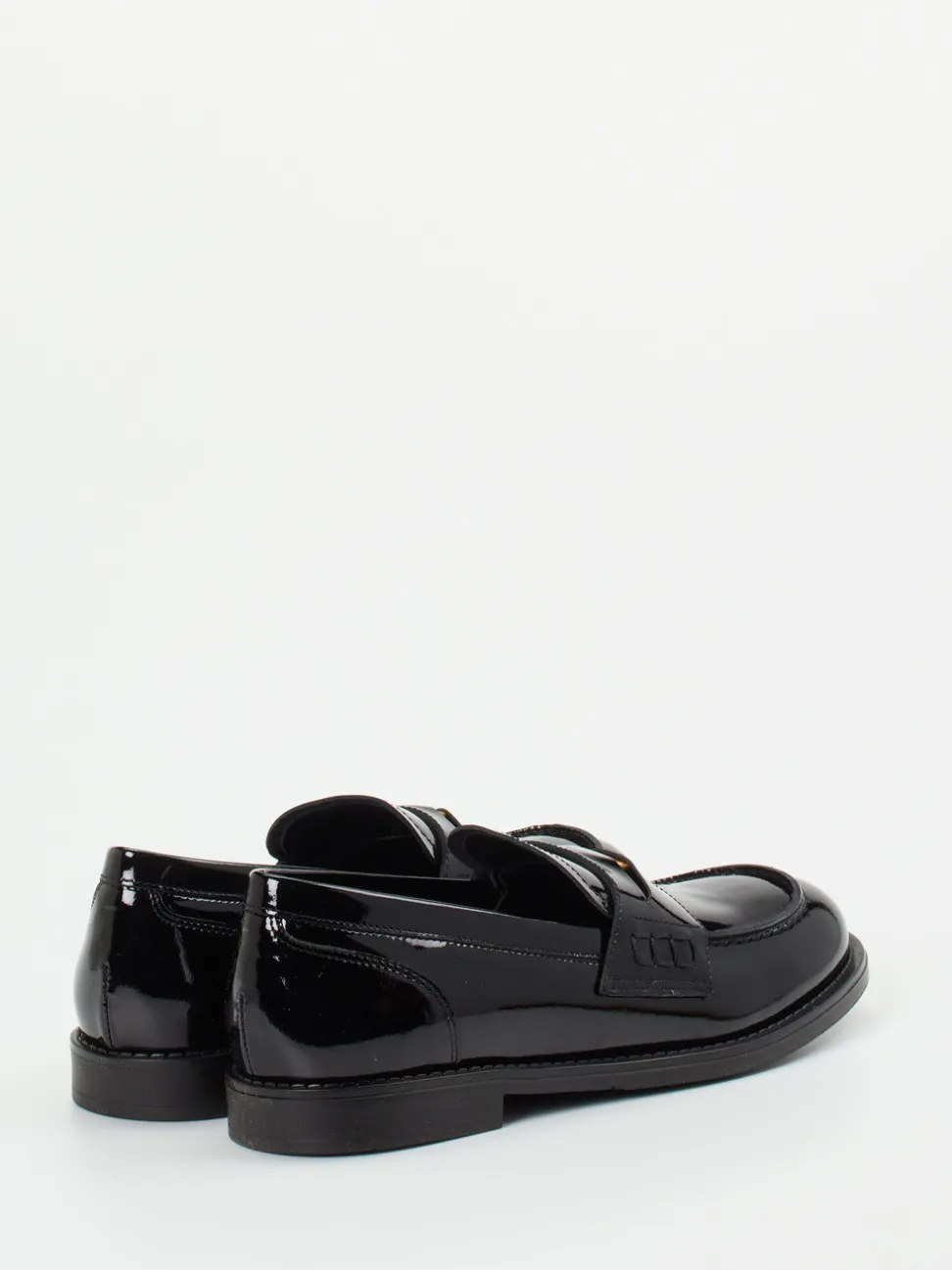 Konstantin Starke – Loafer aus Lackleder Schwarz