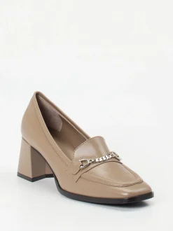 Konstantin Starke – Loafer-Pumps aus Lammleder taupe