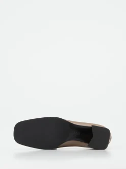 Konstantin Starke – Loafer-Pumps aus Lammleder taupe