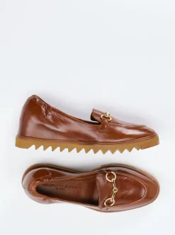 Konstantin Starke – Loafer aus Lammleder in Braun