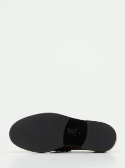 Konstantin Starke – Loafer aus Hochglanzleder braun