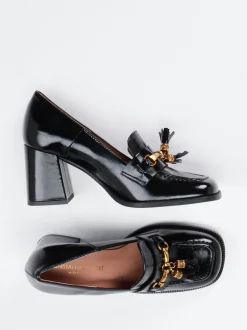 Konstantin Starke – Loafer aus Lackleder Schwarz