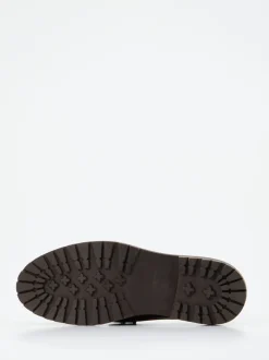Konstantin Starke – Loafer aus Fettleder Braun