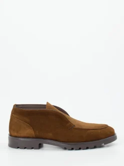 Konstantin Starke – Loafer aus Veloursleder Braun
