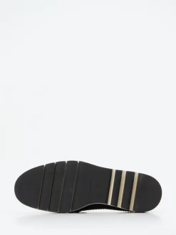 Konstantin Starke – Loafer aus Bastgeflecht schwarz