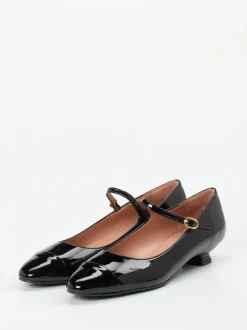 Konstantin Starke – Mary Jane Pumps aus Lackleder Schwarz