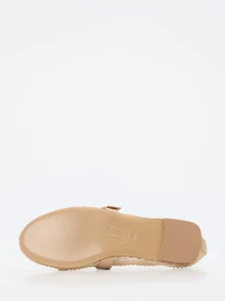 Konstantin Starke – Mary Janes aus Netz in Beige