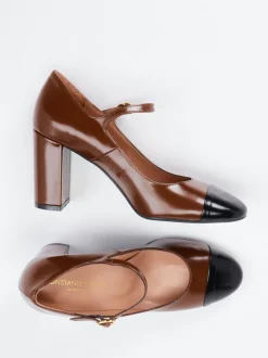 Konstantin Starke – Mary Jane Pumps aus Hochglanzleder
