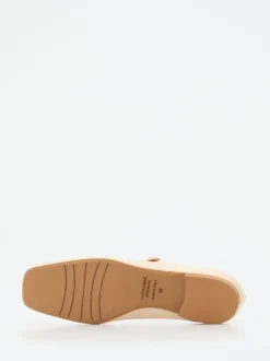Konstantin Starke – Mary Janes aus Lammleder Beige