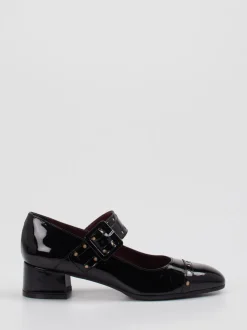Konstantin Starke – Mary Jane Pumps aus Lackleder Schwarz