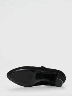 Konstantin Starke – Mary Jane Pumps aus Veloursleder schwarz