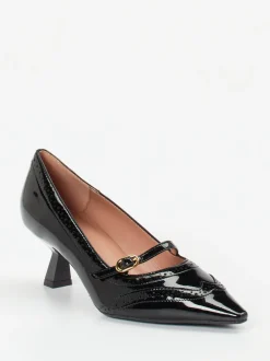 Konstantin Starke – Mary Jane Pumps aus Lackleder Schwarz
