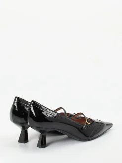 Konstantin Starke – Mary Jane Pumps aus Lackleder Schwarz