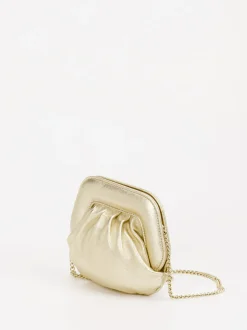 Konstantin Starke – Mini-Bag aus Leder goldfarben