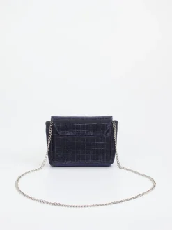 Konstantin Starke – Mini-Bag aus Textil Tiefblau