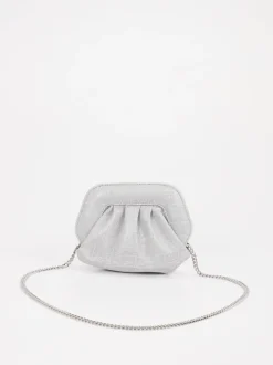 Konstantin Starke – Mini-Bag aus Leder silber