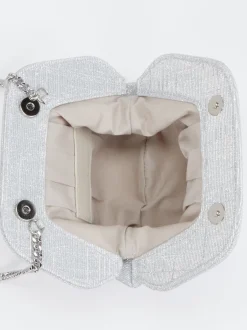 Konstantin Starke – Mini-Bag aus Leder silber
