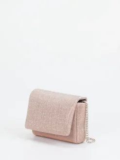 Konstantin Starke – Minitasche aus Textil in Roségold