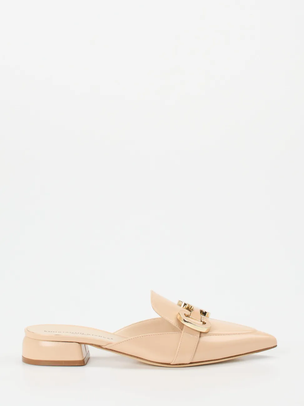 Konstantin Starke – Mules aus Lackleder in Beige