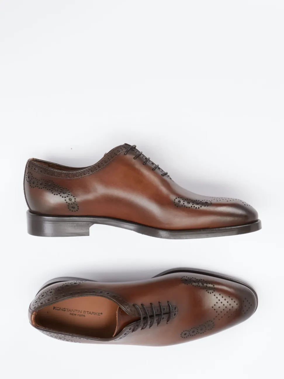 Konstantin Starke – Oxford Brogues aus Kalbleder braun