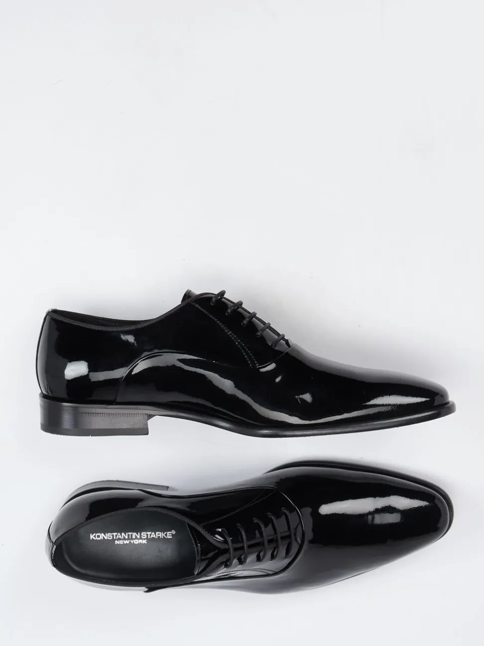 Konstantin Starke – Oxford aus Lackleder schwarz