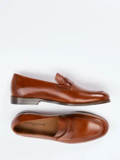 Konstantin Starke – Penny Loafer aus Büffelleder braun