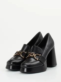 Konstantin Starke – Plateau-Loafer aus Lammleder schwarz
