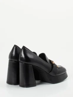 Konstantin Starke – Plateau-Loafer aus Lammleder schwarz