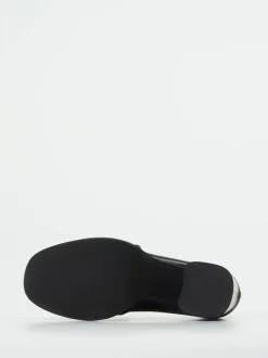 Konstantin Starke – Plateau-Loafer aus Lammleder schwarz