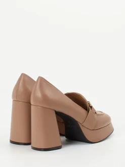 Konstantin Starke – Plateau-Loafer aus Lammleder Beige