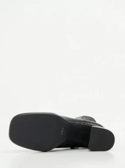 Konstantin Starke – Plateau-Stiefelette aus Kalbleder Schwarz