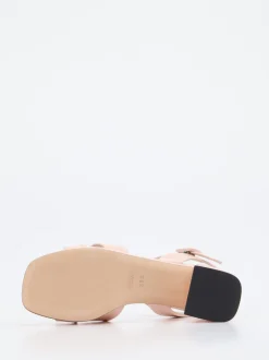 Konstantin Starke – Plateau-Sandalette aus Hochglanzleder