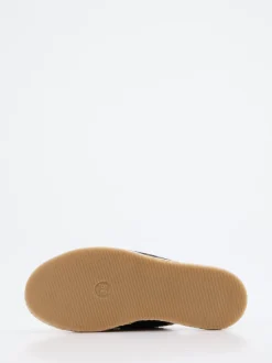 Konstantin Starke – Plateau-Pantolette aus Flechtleder schwarz