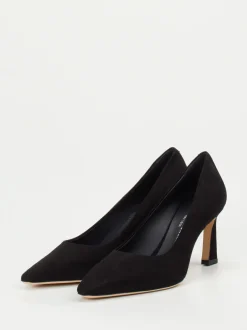 Konstantin Starke – Pumps aus Veloursleder Schwarz